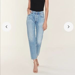 Liya Highrise Classic Fit Crop Jean